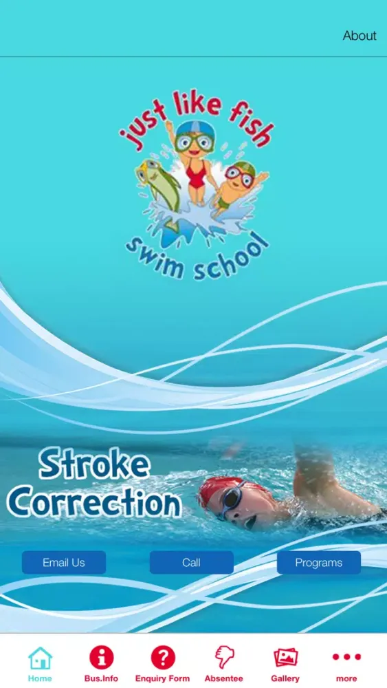 ภาพหน้าจอของ Just Like Fish Swim School