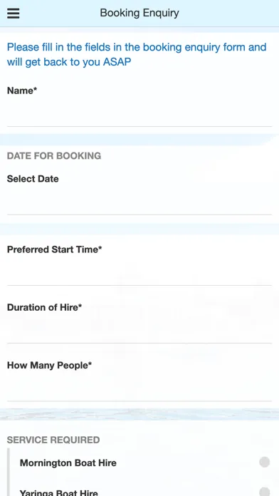 Mornington Boat Hire Screenshots