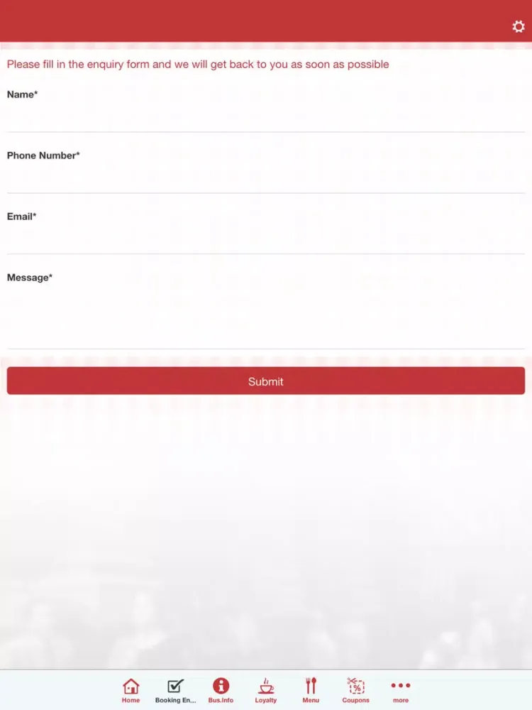 Capturas de tela do Pronto on flinders iPad 