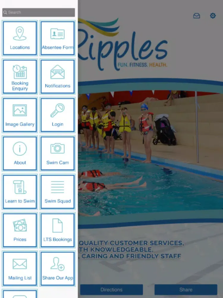 Ảnh chụp màn hình của Ripples Swim School iPad 