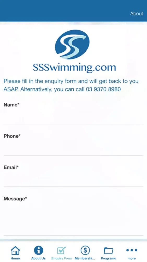 Sydenham St Swimming应用截图