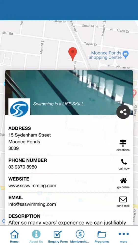 Sydenham St Swimming应用截图