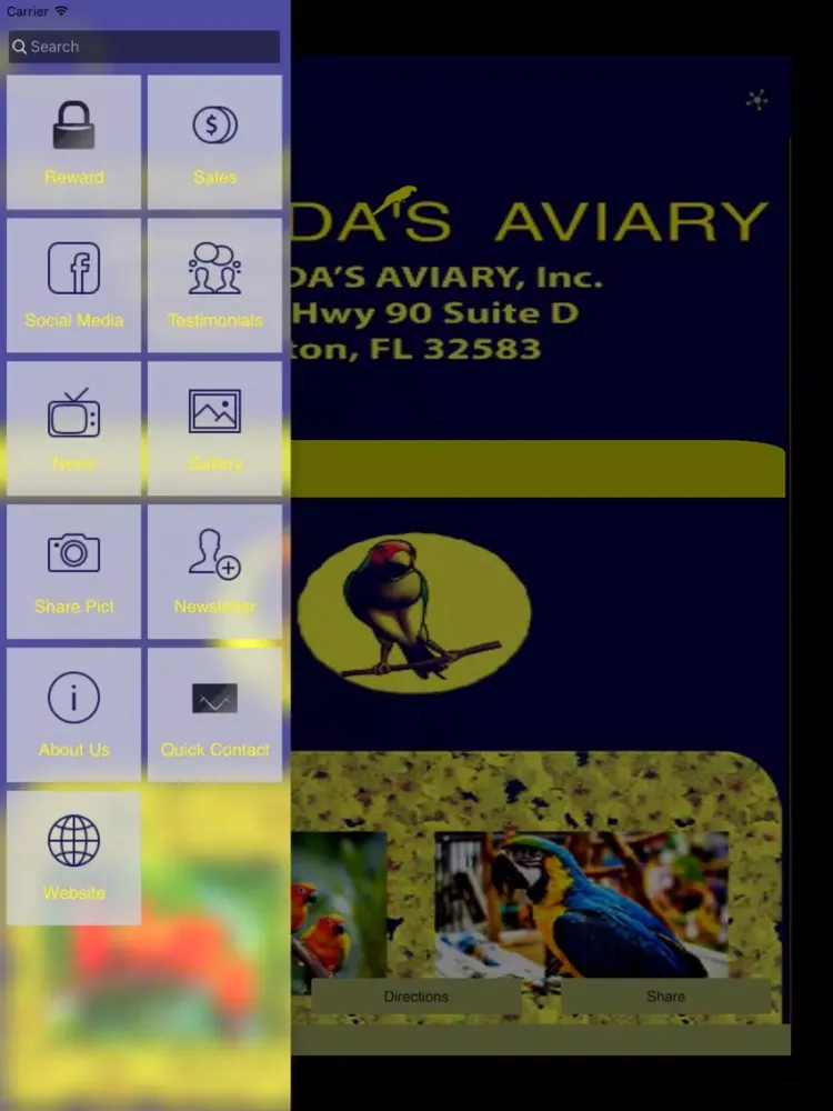 RHONDA'S AVIARY iPad  स्क्रीनशॉट