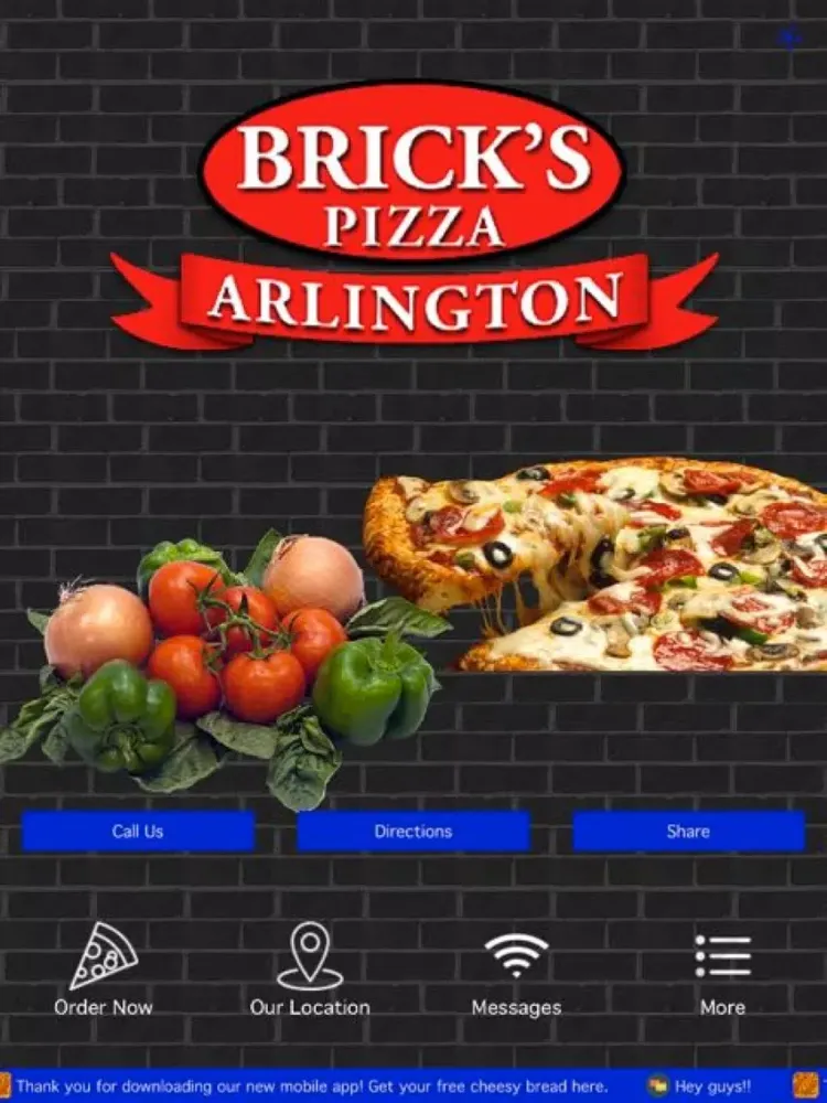 Bricks Pizza Delivery iPad  স্ক্রিনশট