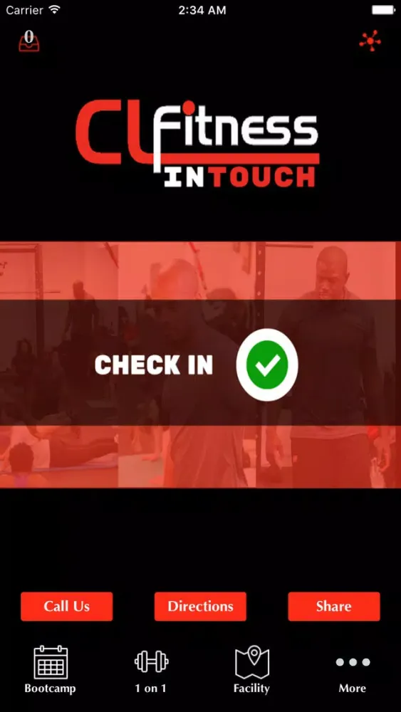 CL Fitness InTouch应用截图