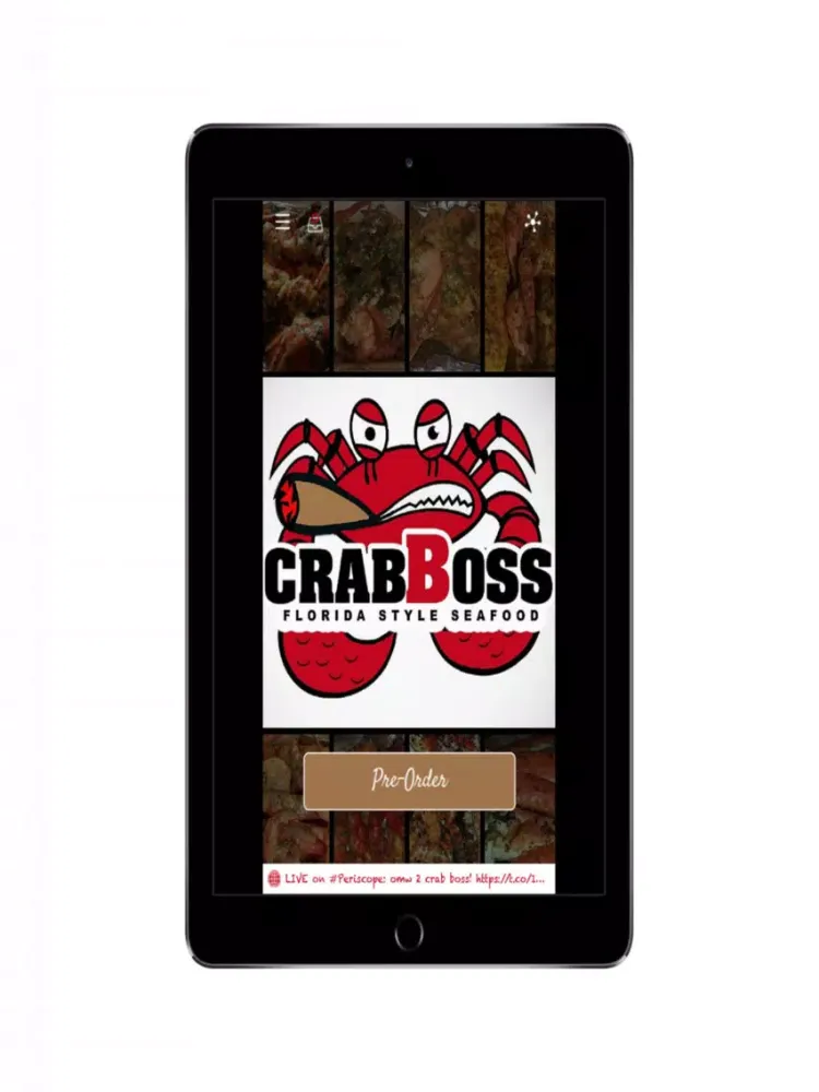 The Crab Boss Seafood iPad  স্ক্রিনশট