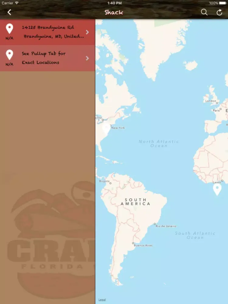 The Crab Boss Seafood iPad  স্ক্রিনশট