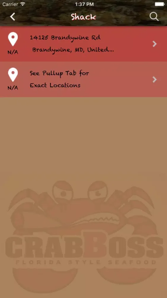 The Crab Boss Seafood স্ক্রিনশট
