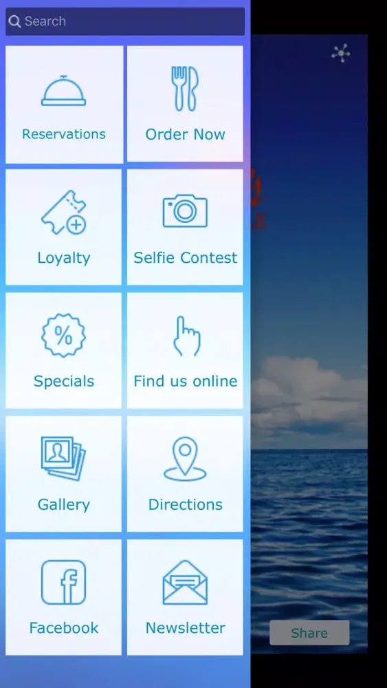 Capturas de tela do Peter's Clam Bar Loyalty App