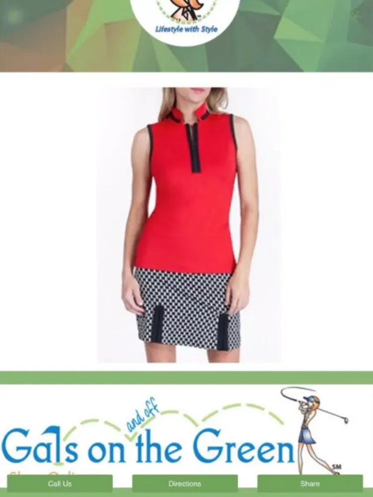Gals on and off the Green iPad 應用截圖