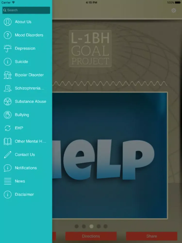 L-1BH Goal Project. iPad  Ekran Görüntüleri