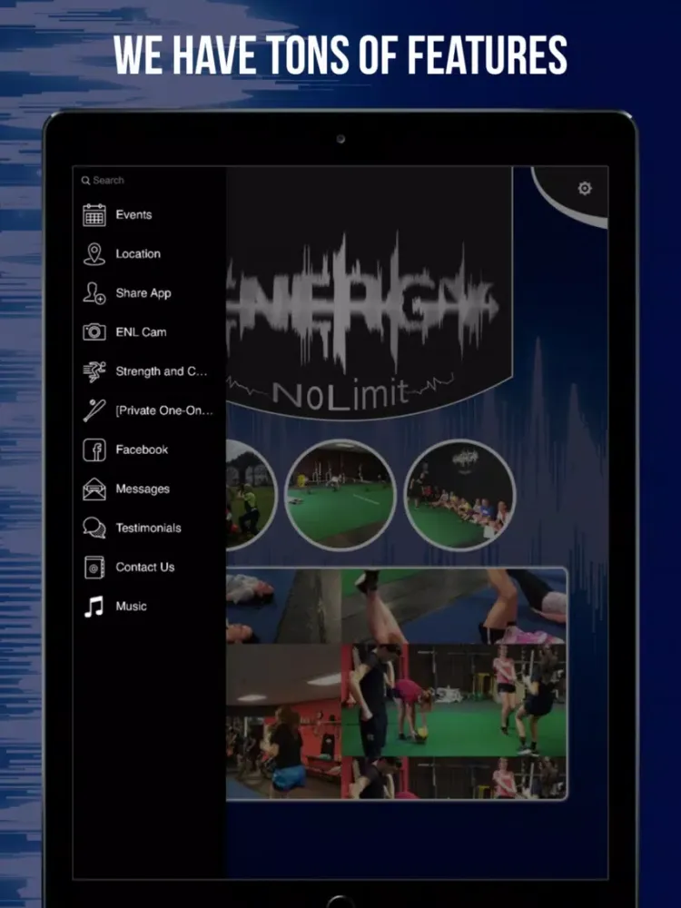 Скриншоты Energy No Limit iPad 
