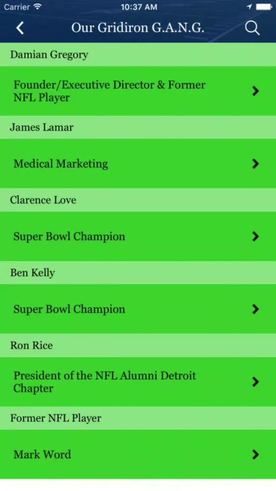 تصاویر Gridiron Gang Football Camps
