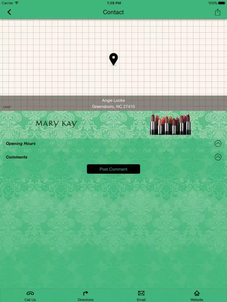 Captures d'écran de Angie Locke Unit & Area App iPad 