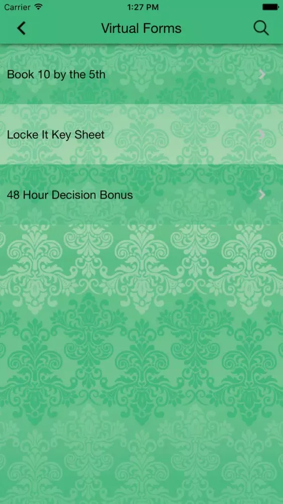 Captures d'écran de Angie Locke Unit & Area App