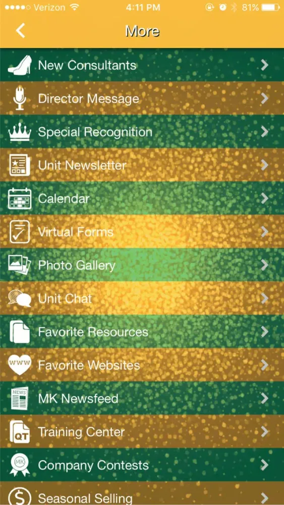 Mileta Kinser Unit App Screenshots