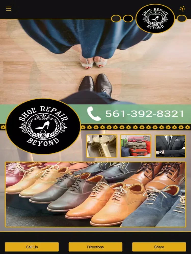 Shoe Repair and Beyond iPad  Screenshots