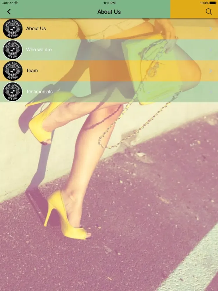 Shoe Repair and Beyond iPad  Screenshots
