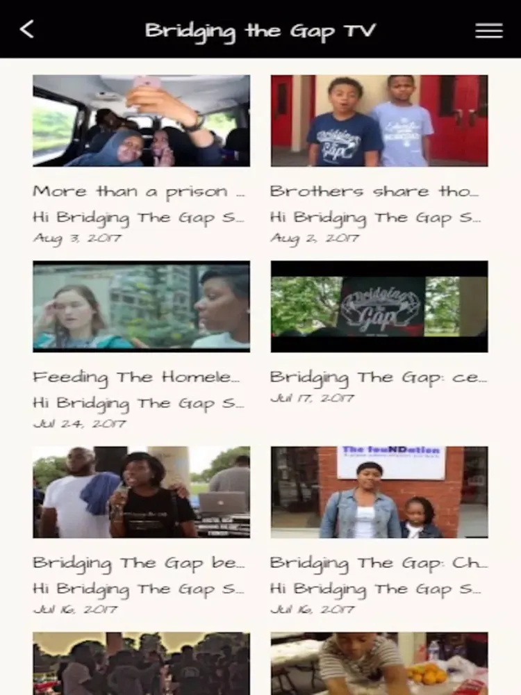 Captures d'écran de Bridging the Gap LLC iPad 