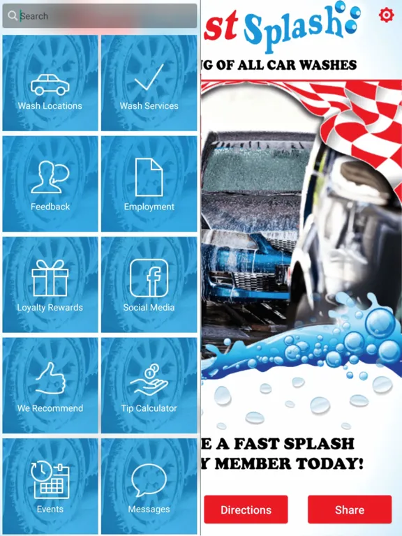 Zrzuty ekranu Fast Splash Car Wash iPad 