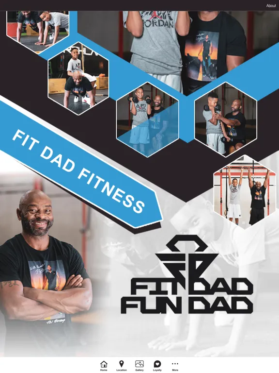 Capturas de pantalla de Fit Dad Fun Dad iPad 