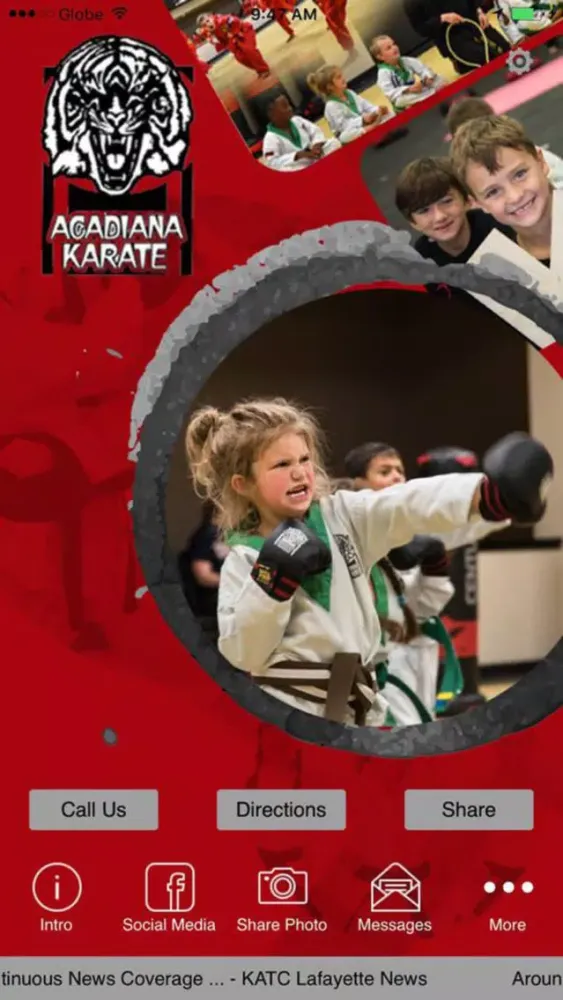 Captures d'écran de Acadiana Karate