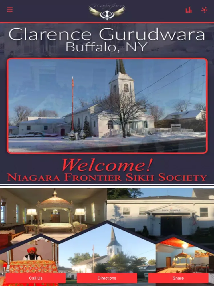 Screenshot di Clarence Gurudwara iPad 