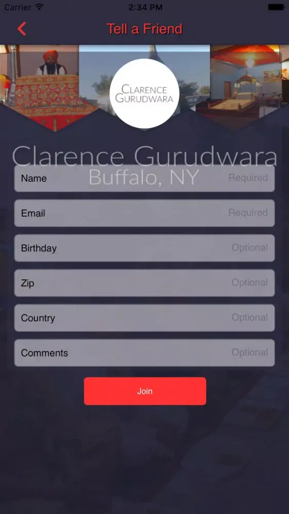 Screenshot di Clarence Gurudwara
