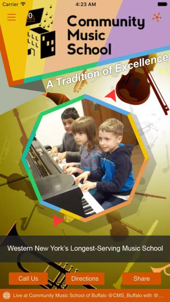 Community Music School of Buffalo Ekran Görüntüleri