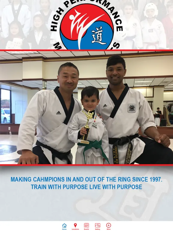 Zrzuty ekranu High Performance Martial Arts iPad 