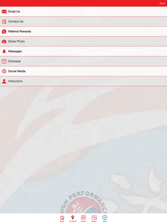 Zrzuty ekranu High Performance Martial Arts iPad 