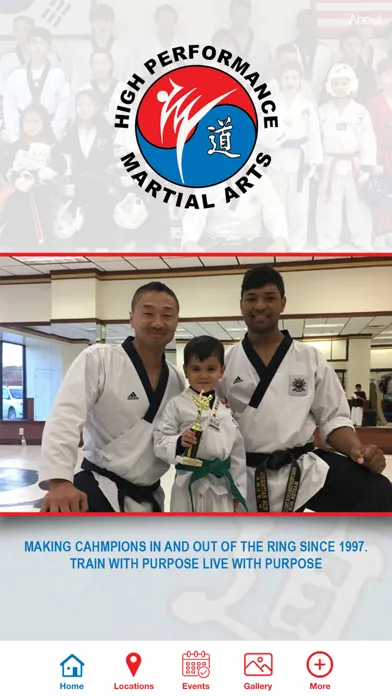 Zrzuty ekranu High Performance Martial Arts