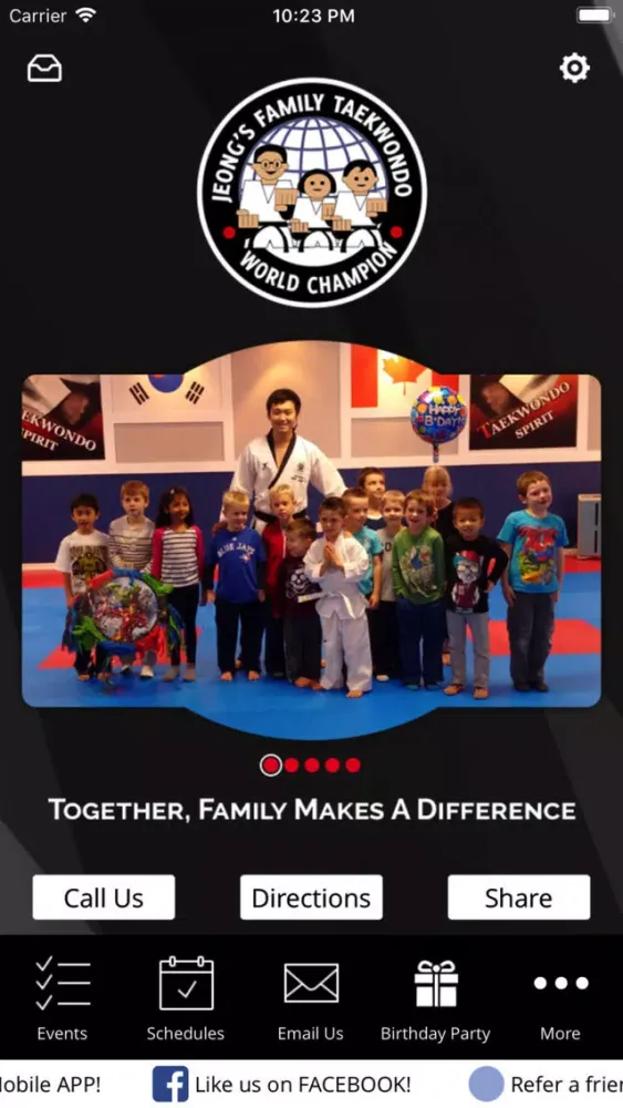 Скриншоты Jeong's Family Taekwondo