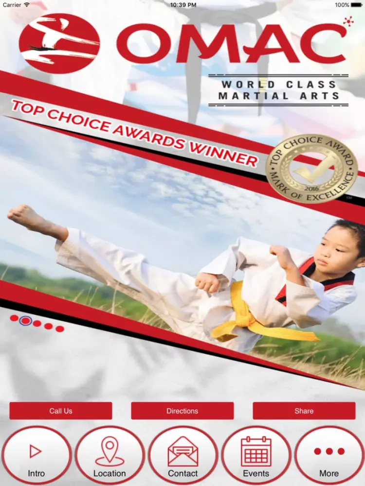 Скриншоты OMAC World Class Martial Arts iPad 
