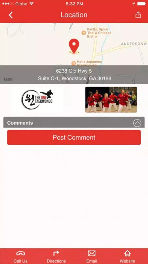 The ONE Taekwondo Center应用截图