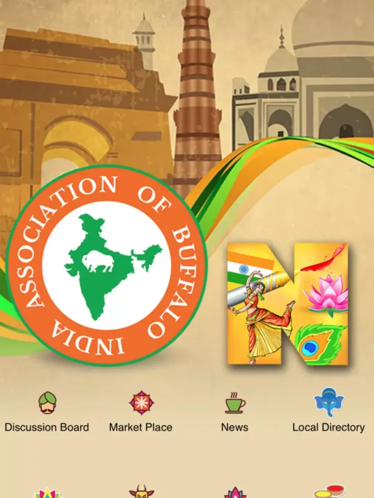 India Association of Buffalo iPad  スクリーンショット
