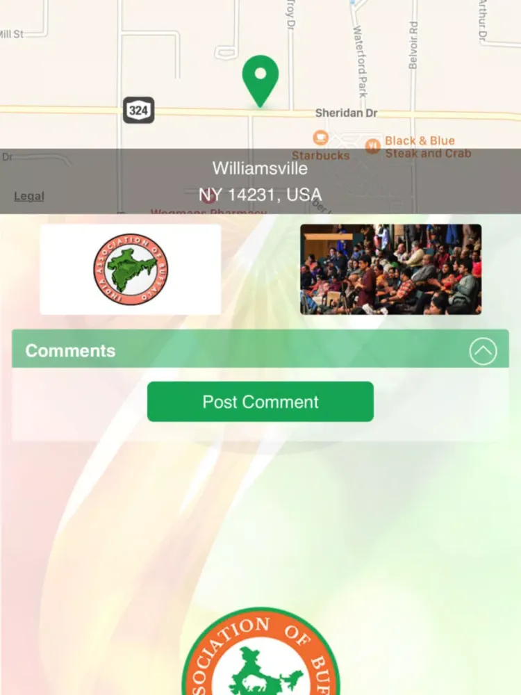 India Association of Buffalo iPad  スクリーンショット