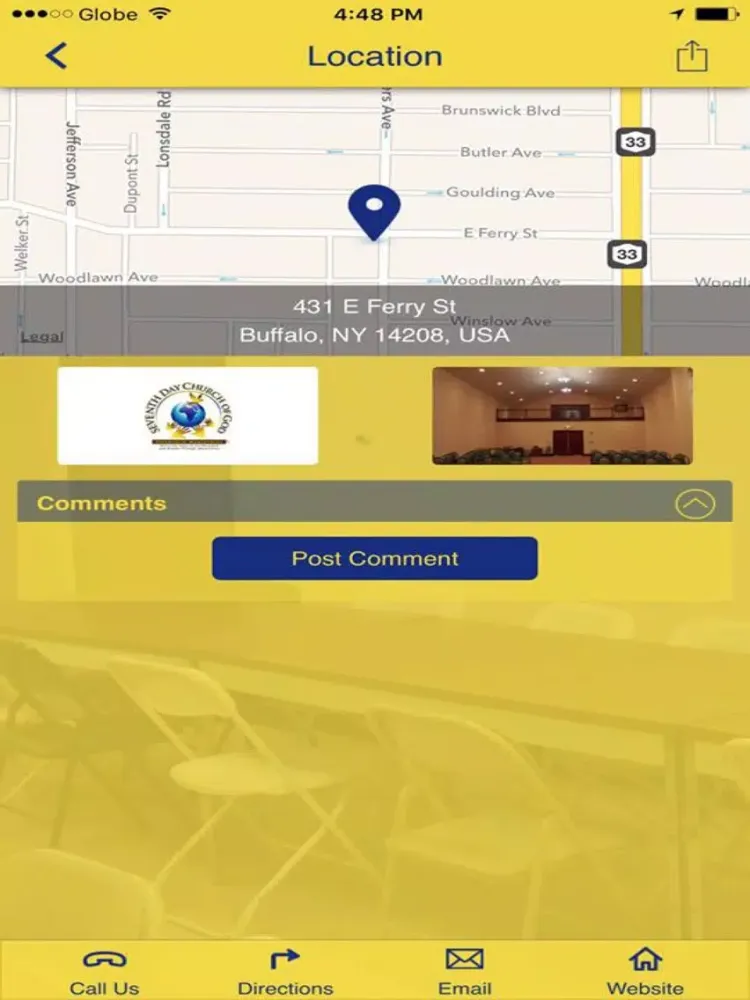 Seventh Day Church of God iPad  Screenshots