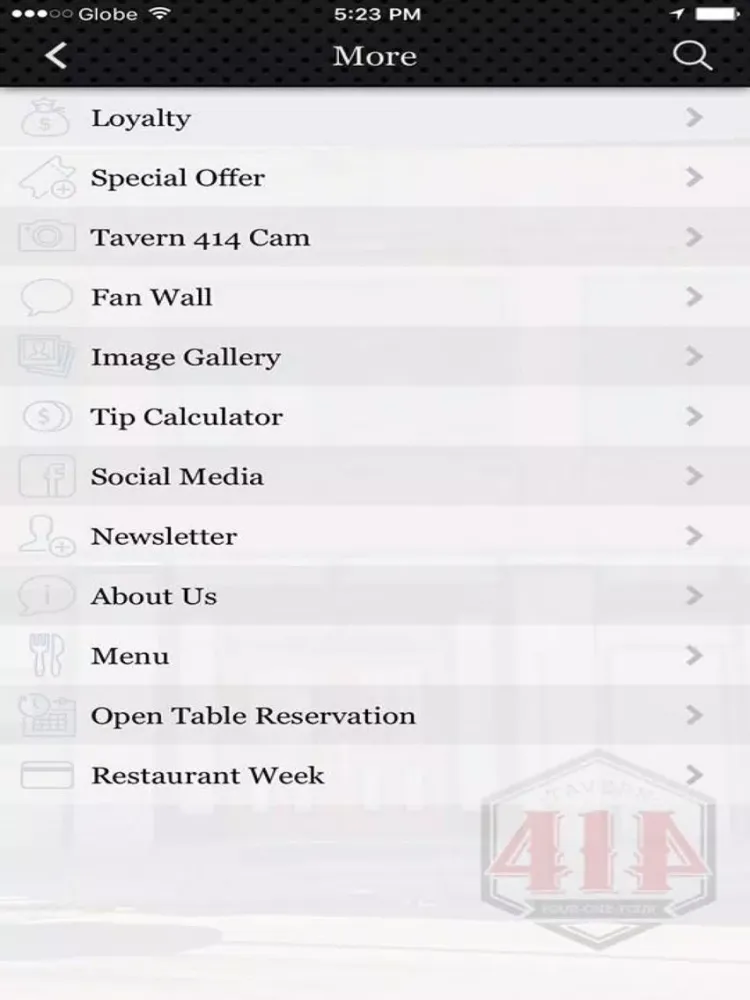 Tavern 414 iPad  Ekran Görüntüleri