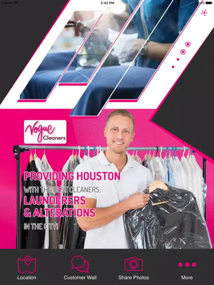 Vogue Cleaners iPad 應用截圖