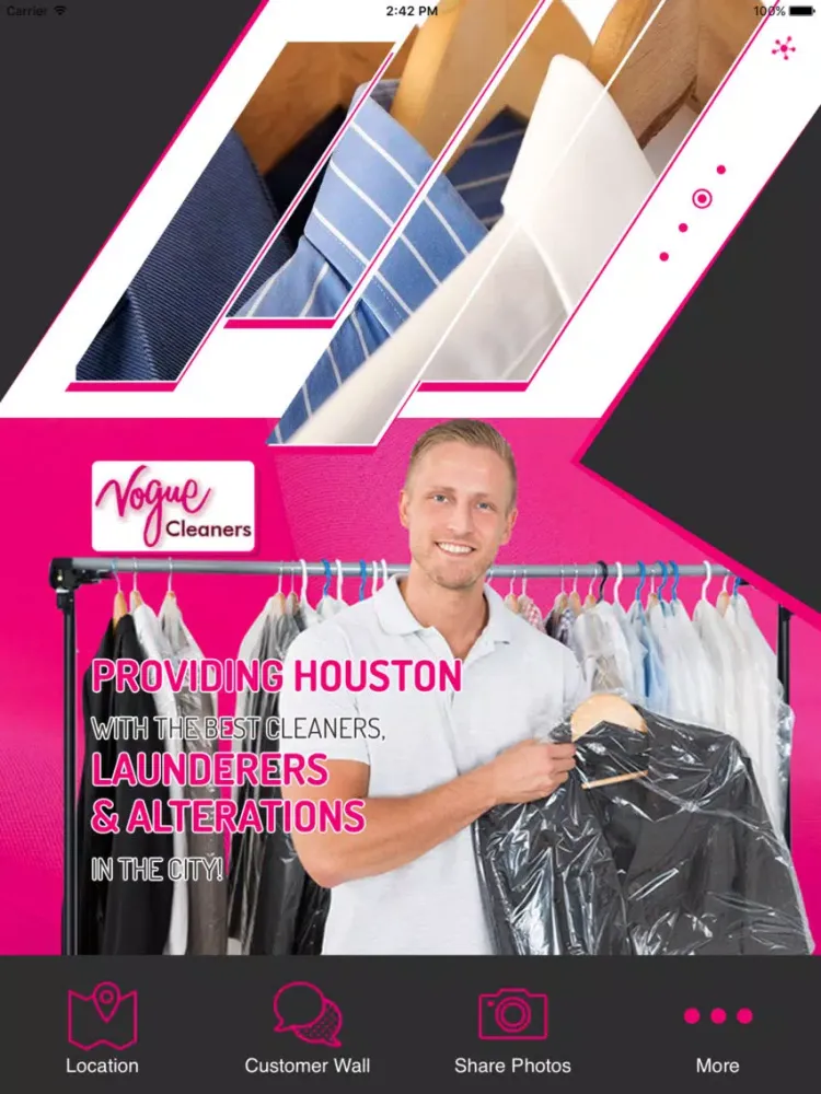 Vogue Cleaners iPad 應用截圖