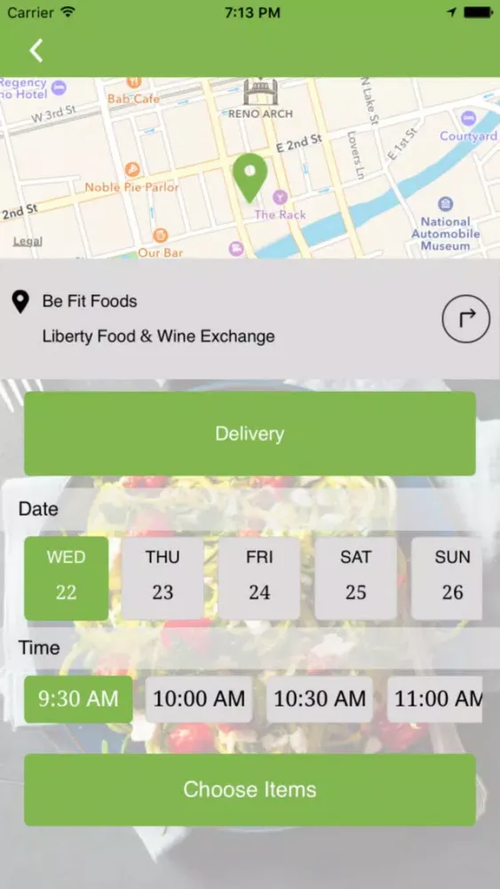 BeFit Foods应用截图