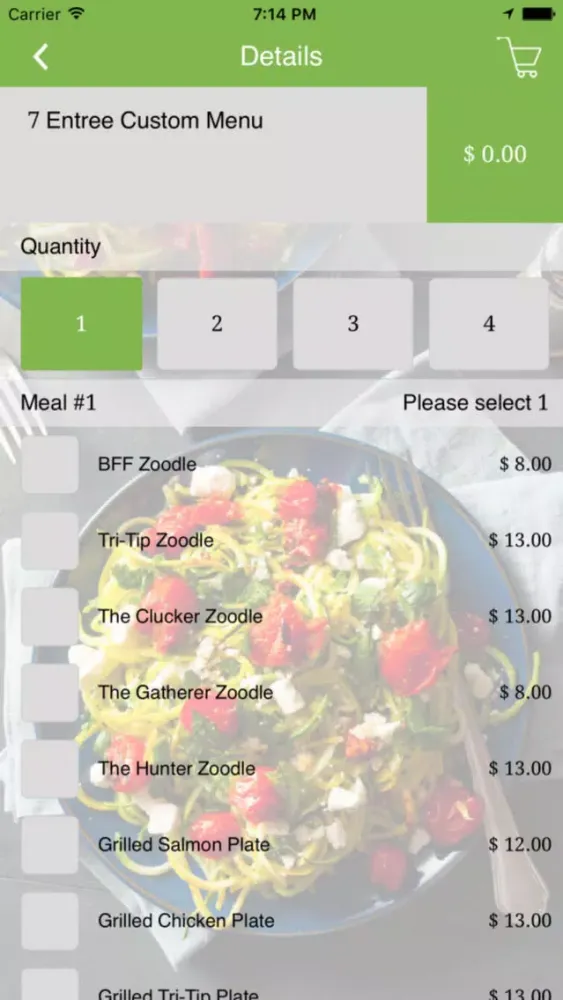 BeFit Foods应用截图