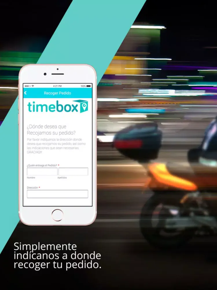 Capturas de pantalla de Timebox iPad 