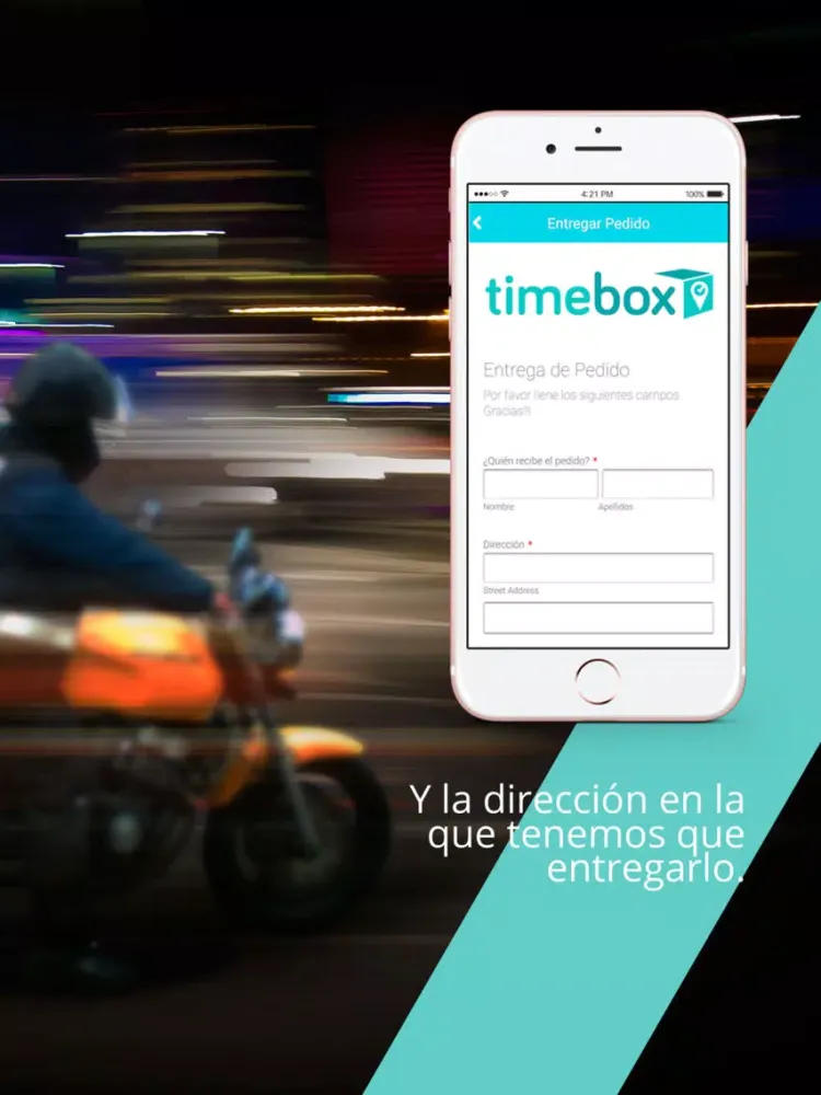 Capturas de pantalla de Timebox iPad 