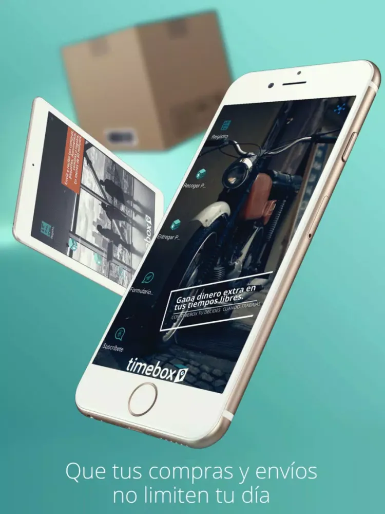 Capturas de pantalla de Timebox iPad 
