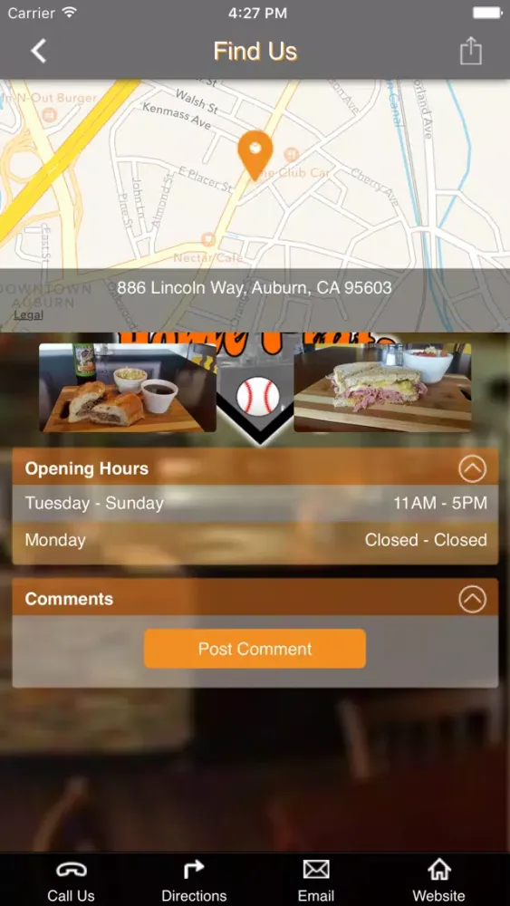 Eric's Home Plate سکرین شاٹس