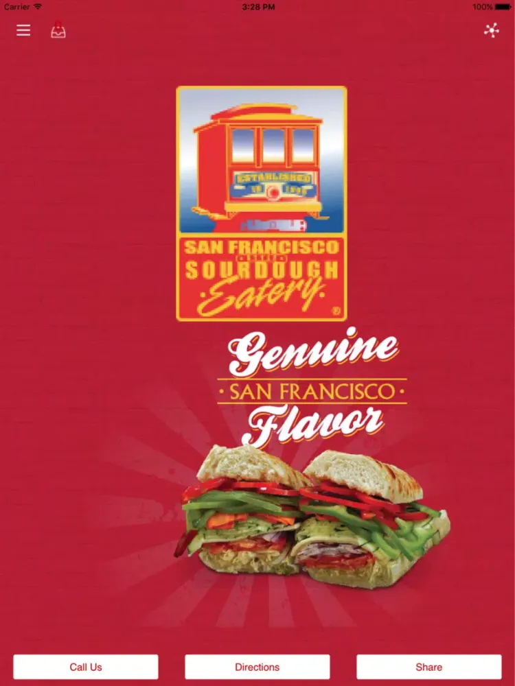 San Francisco Sourdough Eatery iPad  Screenshots