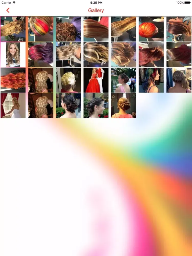 Capturas de pantalla de Stars Salon and Spa iPad 