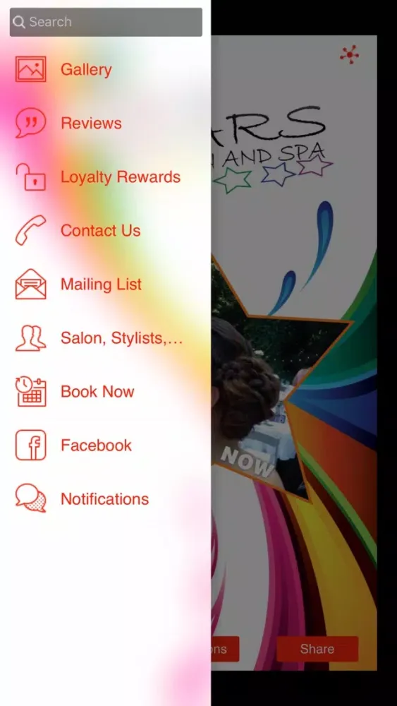 Capturas de pantalla de Stars Salon and Spa